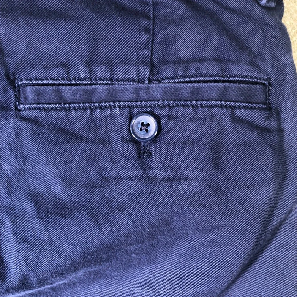 J.Crew Flex Slim Chino Pants Mens 30x32 Navy Blue H3167 Stretch Cotton Twill